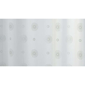 GRUND Sprchový závěs SKY bílý/stříbrný 180x200 cm