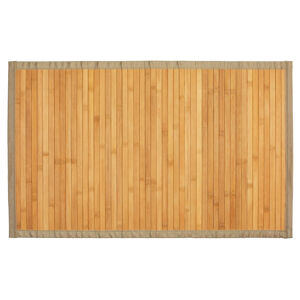 WENKO Koupelnová předložka bambus 50x80 cm, přírodní