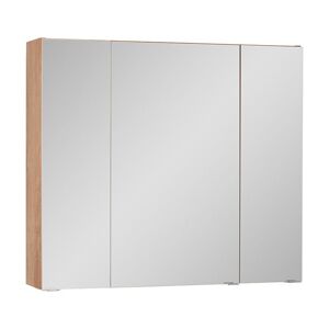 A-Interiéry Zrcadlová skříňka závěsná bez osvětlení Amanda C 80 ZS dub country amanda_80ZS_C