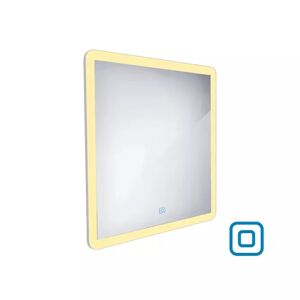 Nimco zrcadlo LED senzor 600 x 600 Model 19000 hliníkový rám ZP 19066V ZP 19066V