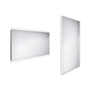 Nimco zrcadlo LED 1200 x 700 Model 12000 hliníkový rám ZP 12006 ZP 12006