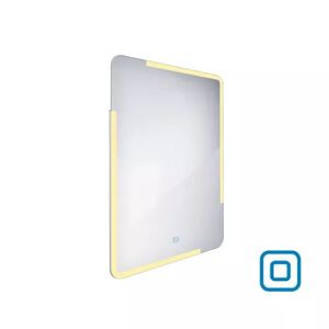 Nimco zrcadlo LED 600 x 800 Model 15000 hliníkový rám ZP 15002V ZP 15002V