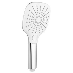 SAPHO Ruční masážní sprcha s tlačítkem, 3 režimy sprchování, 109x109, ABS/chrom 1204-52