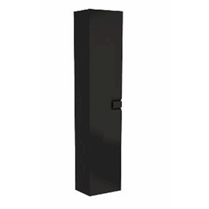 Koupelnová skříňka vysoká Kolo Twins 35x27,5x180 cm černá mat 88462000
