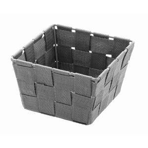 WENKO Úložný box čtvercový ADRIA šedý 9x14x14 cm