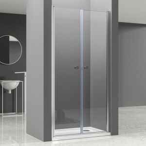 BETA New 100 Čiré Sprchové dveře do niky dvoukřídlé