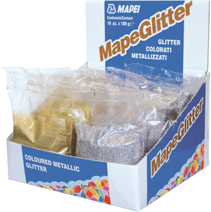 Třpytky Mapei Mapeglitter stříbrná 0,1 kg R2T MAPEGLITTERST1