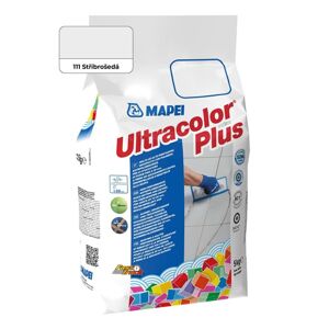 Spárovací hmota Mapei Ultracolor Plus stříbrošedá 5 kg CG2WA MAPU111
