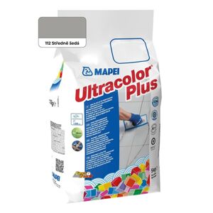 Spárovací hmota Mapei Ultracolor Plus středně šedá 5 kg CG2WA MAPU112