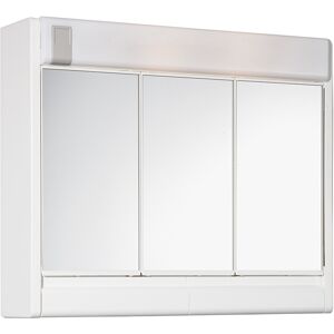 RUBÍN 60 x 51 Jokey Zrcadlová skříňka se žárovkou 2x40 W - bílá