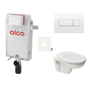 Cenově zvýhodněný závěsný WC set Alca k zazdění + WC S-Line S-line Pro SIKOAP4