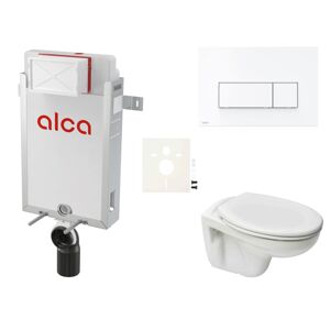 Cenově zvýhodněný závěsný WC set Alca k zazdění + WC S-Line S-line Pro SIKOAP7