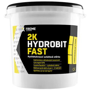 Den Braven 2K Hydrobit Fast – Rychletuhnoucí asfaltová stěrka 15 kg