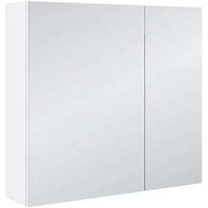 Koupelnová skříňka se zrcadlem bílá Malaga 521675 80