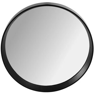 NOIR Černé kulaté zrcadlo 39 cm